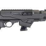 Ruger 19125 PC Carbine Semi-Auto Rifle, 9MM, 18.6" Threaded Fluted Bbl, 10 Rnd, Black, 6-Position Stock, Handguard