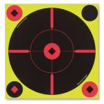 Birchwood Casey BC-34806 Shoot-N-C BMW 8" Bullseye Target 6/Pk