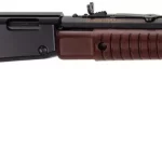 Henry H003T Pump Rifle 22 LR, RH 19.75 in, Blued, Wood Stk, 15+1 Rnd